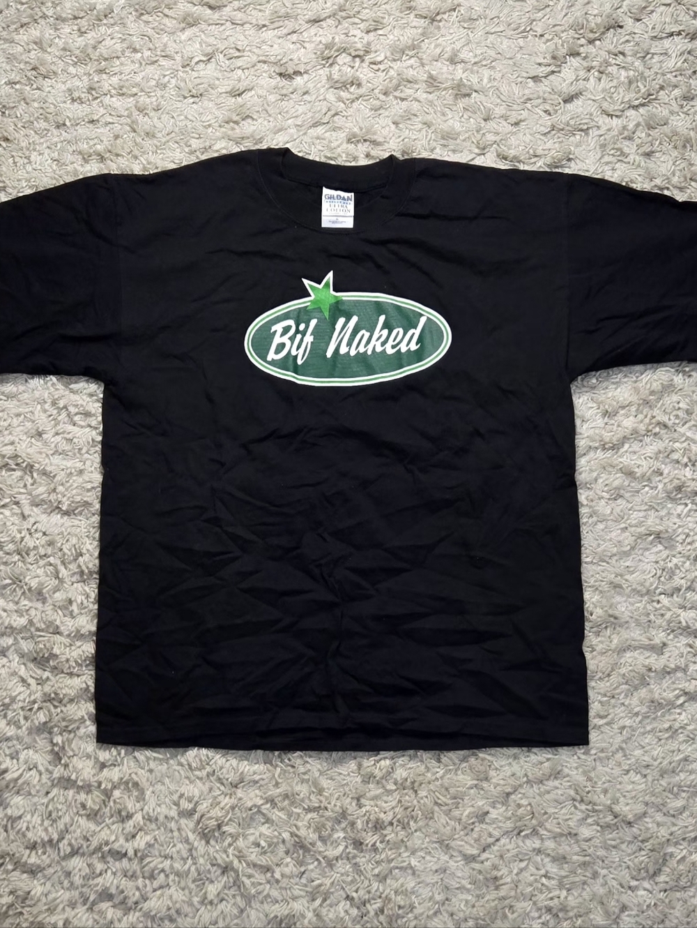 VTG Y2K Bif Naked T‑Shirt XL